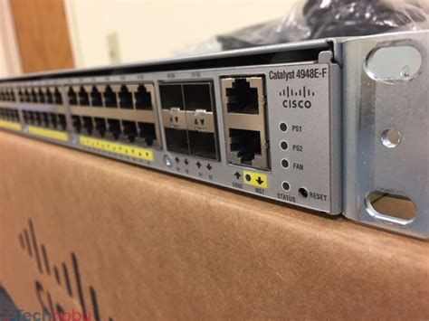 Cisco 4948 Ws C4948e F 48 Port Layer 3 Gigabit Switch 4 X 10g Sfp