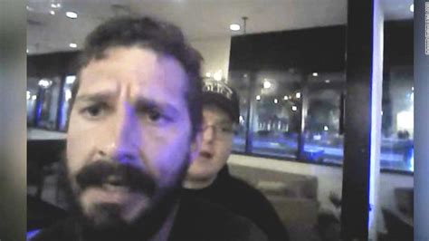 Shia Labeouf Arrest Video Shows Actors Rant Cnn Video