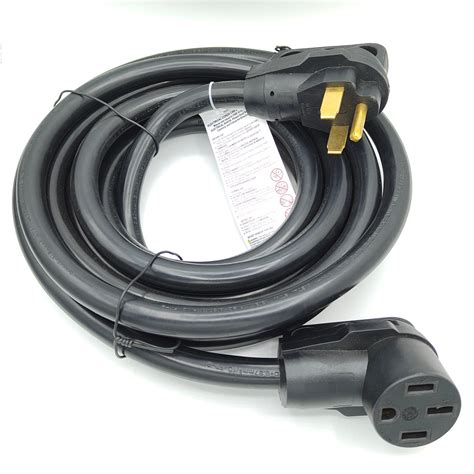 Nema 14 50 Extension Cord For Electric Vehicle Only 20 Ft Evse Adapters