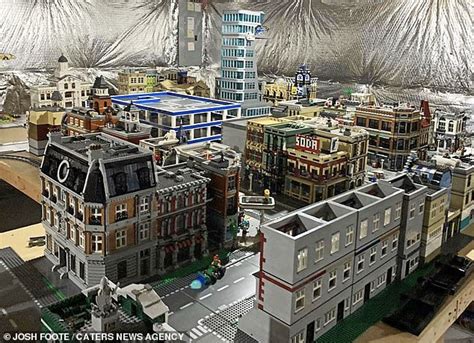 Lego Obsessed Father Spends Five Years And 96000 Building A Huge City