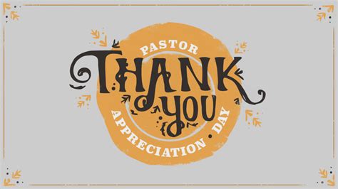 Pastor Appreciation Logo