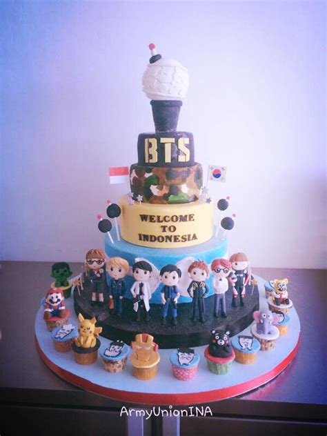Bts cake and bt 21 cake /#btscake #bts #bt21 #bt21cake #army #armycake #cakesph #customizedcakeph. Bts army cake | ARMY's Amino