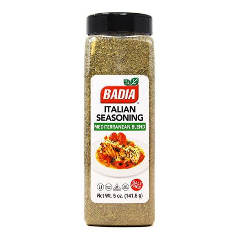 Italian Seasoning Mediterranean Blend 5 Oz Badia Spices