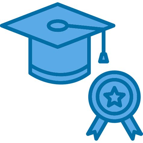 Scholarship Generic Blue Icon