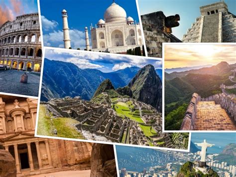 Visit The Seven Wonders The Ultimate Bucket List Travelearth