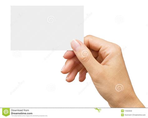 January 2, 2005) a single pair this the hand with the pattern aabcd, where a, b, c and d are from the distinct kinds of cards. Empty Business Card In A Woman's Hand Stock Photo - Image: 11653940