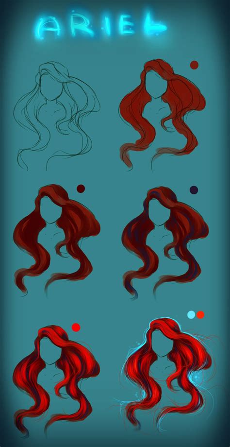 Ariel Hair On Deviantart Ariel