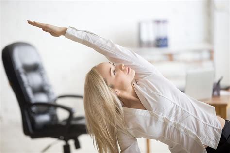 Office Yoga 5 Ways Reduce Stress And Find Your Zen From Yoga Coach Dana Santas Fitness