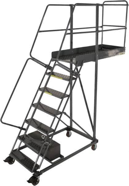 Ballymore Steel Cantilever Rolling Ladder 7 Step Msc Industrial