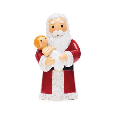 Santa Holding Baby Jesus Scic Crafts Studio