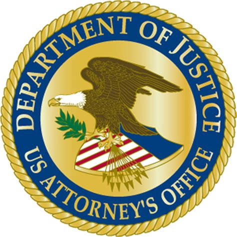 United States Department Of Justice Plaque All Sizes