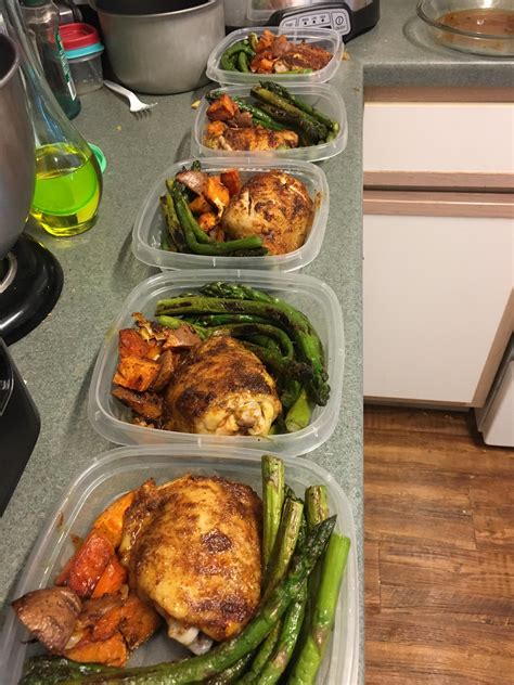 Easy Recipe Perfect Chicken And Sweet Potato Meal Prep Prudent Penny Pincher