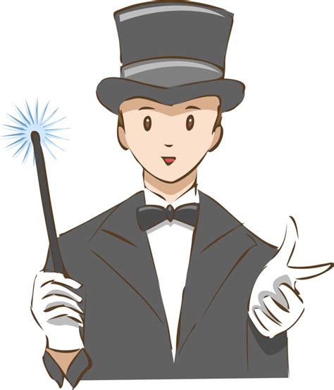 Free Magician Png Graphic Clipart Design 20962886 Png With Transparent