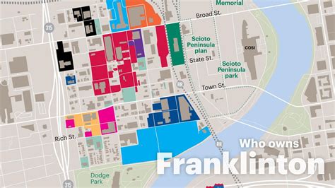 Who Owns Franklinton Mapping The Top Land Holders Columbus Business