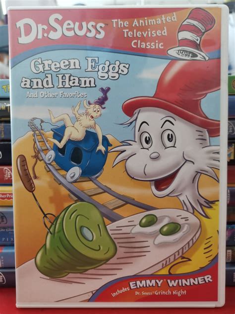 dvd dr seuss green eggs and ham and other favorites hobbies and toys music and media cds