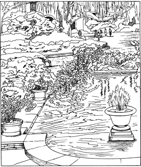 Mythical garden elfs and supernatural flying fairy legends, wild undergrowth plant foliage detailed art but simple drawing ideas magical countryside scenery beautiful garden mushroom coloring pages for adults relaxation. Pin on Colour me wonderful! - Colouring Pages