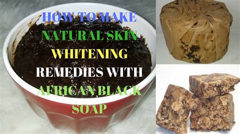 This video is about how to make organic organic toning black soap. How To Make Natural Skin Whitening Remedies with African ...