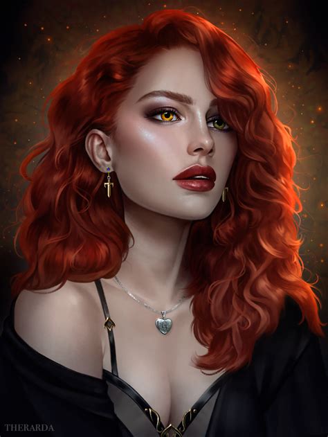 Daria By Therarda On Deviantart Dark Fantasy Art Sanat Kadınlar