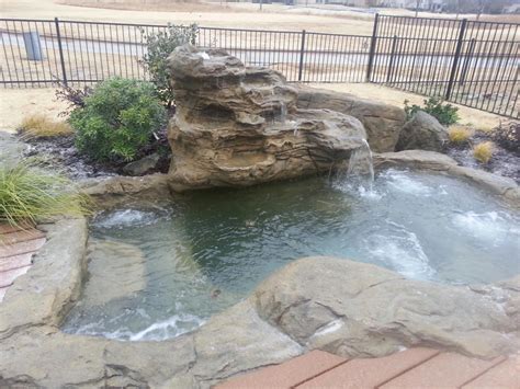 Sinetam spa waterfall pool fountain water fun sprinklers above in ground swimming pool decor. Swimming Pool Rock Waterfalls, Kits, Fountains and Boulders.