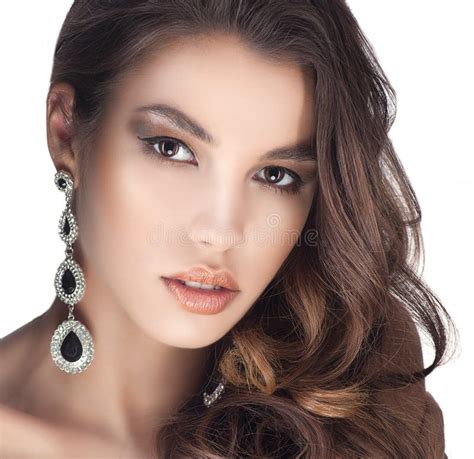 Woman Beauty Stock Photo Image Of Cosmetics Brunette 106840722