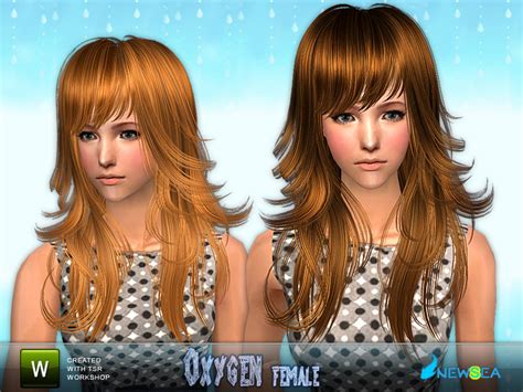 The Sims Resource Newsea Sims2 Hair J044f Oxygen