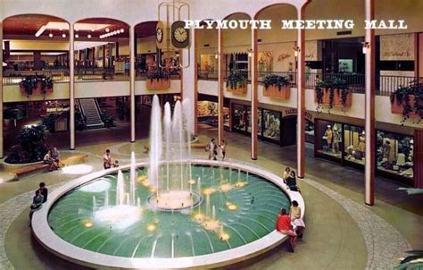 Plymouth Meeting Mall In Plymouth Meeting Pa Circa 1970s Thewaywewere
