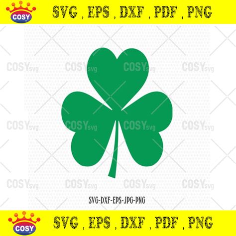 Shamrock Svg St Patricks Day Svg Shamrocks Svg Clover Svg