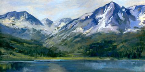 Randy Saffle In The Field Plein Air Painting Adventures Mountain