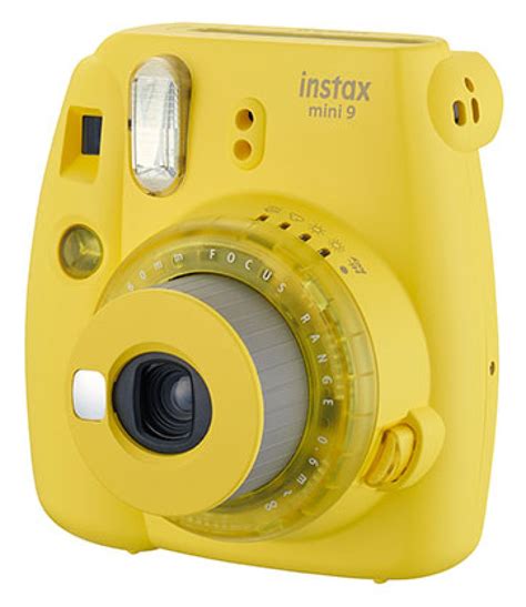 Fujifilm Instax Mini 9 Camera Clear Yellow