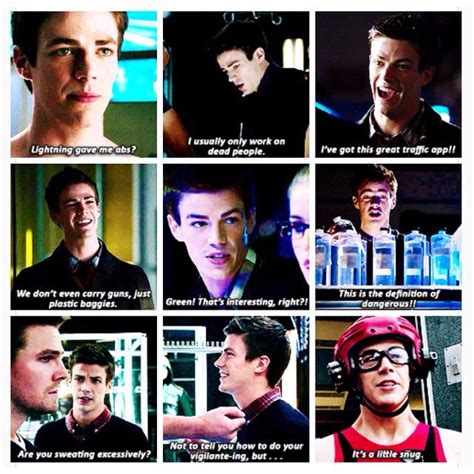 Barry Allen Being Totally Adorable Barry Allen Supergirl And Flash Oliver Queen The Flash