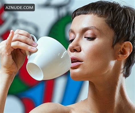Oksana Chucha Shows Her Nude Tits At Strange Teatime In A Photoshoot By