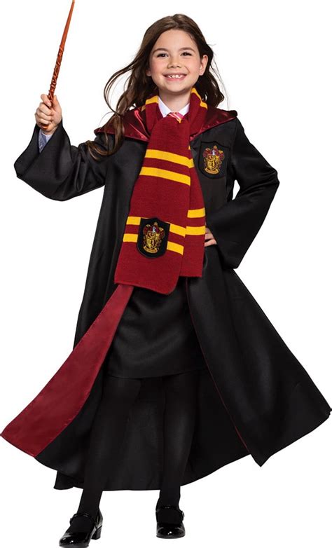 Disguise Harry Potter Gryffindor Scarf Girls Halloween Fancy Dress