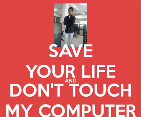 Do Not Touch My Computer Rongk