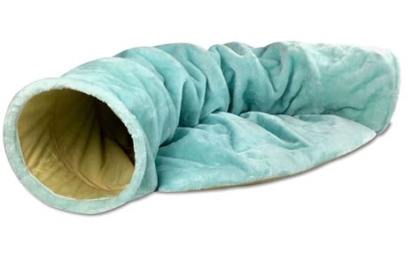 Cat Tunnel Bed Collapsible And Soft Removable Bed You
