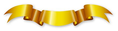 Golden Ribbon Png Transparent Image Png Mart