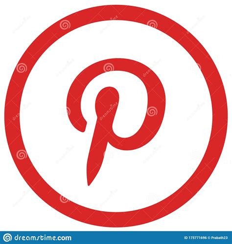 Pinterest Logo Aesthetic Vactor Pinterest Logo Assets Cartoon Vector