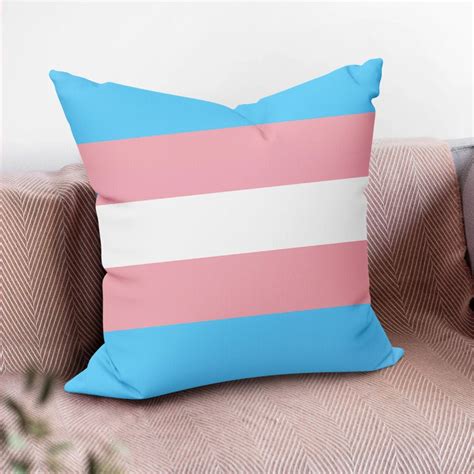Transgender Pillow Transgender Pride Pillow Lgbt Pillow Etsy