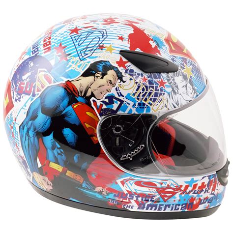 Box Bx 2r Superman Motorcycle Helmet Full Face Helmets