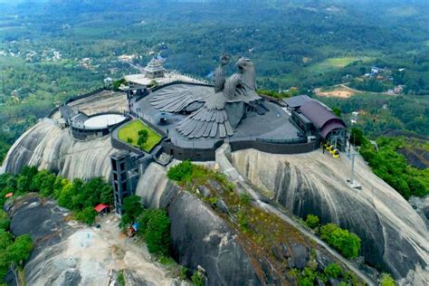 Jatayu Adventure Centre In Kerala Has The Worlds Largest Bird