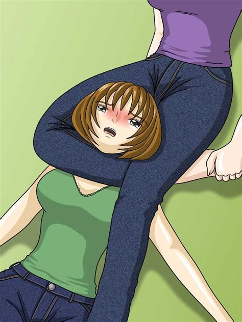 Anime Feet Wrestling Sleeper Hold