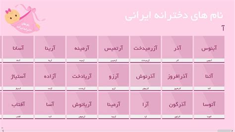 Persian Girl Names For Windows 8 And 81