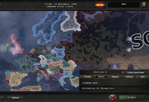 One Of My First Ever Games Of Hoi4 Joined The Axis As Fascist Spain