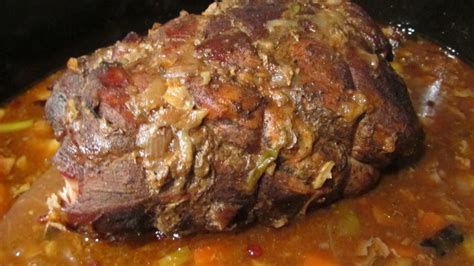 Wildschwein- Keule auf Jägerart Historisch Kochen