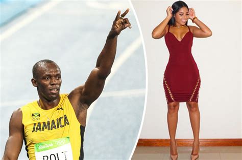 Usain Bolt His Stunning Girlfriend Kasi Bennett Cheering Him On At Rio Olympics 2016 Daily Star