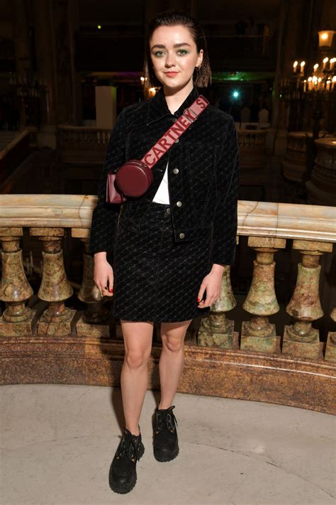 Maisie Williams At Stella Mccartney Show At Paris Fashion Week 0930