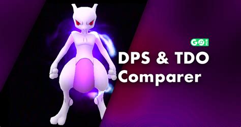 Pokémon Go Dps And Tdo Comparer