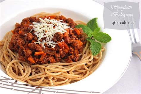 Spaghetti Bolognese - Low Calorie