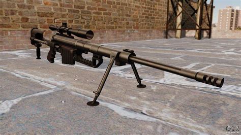 Rifle de francotirador CheyTac intervención para GTA 4