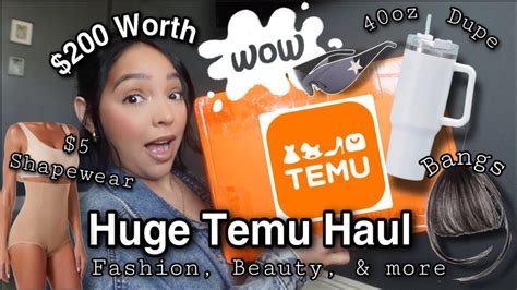 Crazy Temu Haul Again🤑200 Bag Beautyclotheshome Supplies