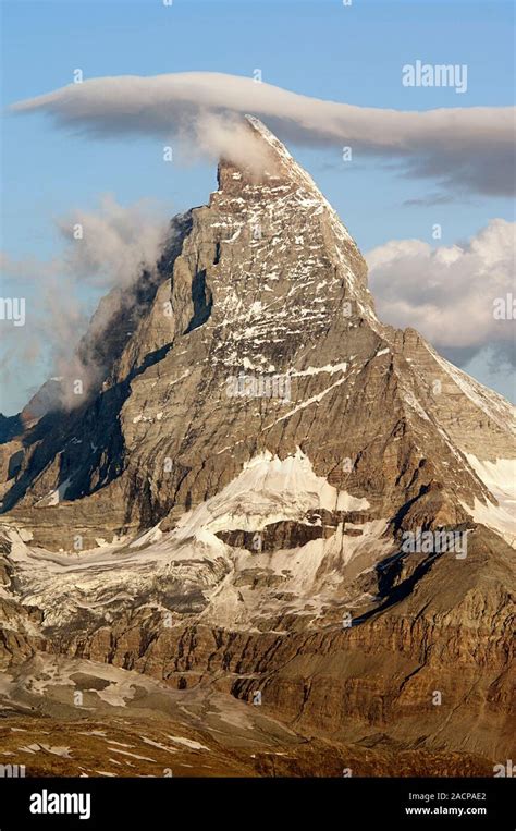 Matterhorn View Of The East Face And Hornli Ridge Of The Matterhorn